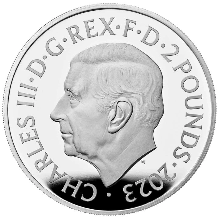 The Lion and The Eagle 1 uncja Srebra 2023 Proof