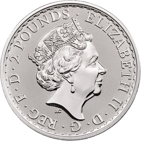 Britannia 1 uncja Srebra 2020 PAKIET 25 SZTUK