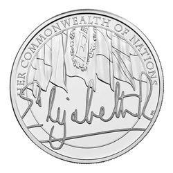 The Queens Reign - Commonwealth Miedzionikiel £5 2022