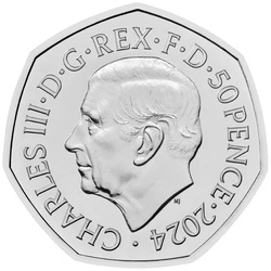 Star Wars: Death Star II 50p Miedzionikiel 2024