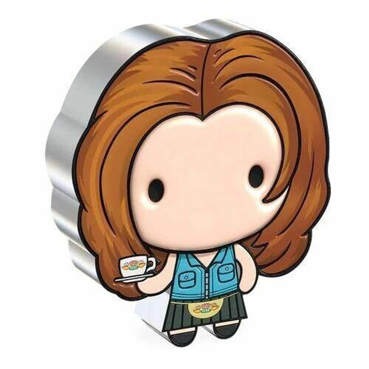 Niue: Friends - Rachel Chibi Coin kolorowany 1 uncja Srebra 2022 Proof