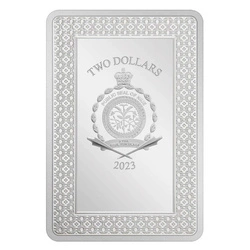 Niue: Tarot Cards – Wheel of Fortune kolorowany 1 uncja Srebra 2023 Proof