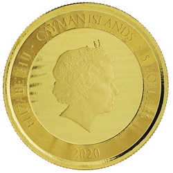 Kajmany: Marlin 1 uncja Złota 2020