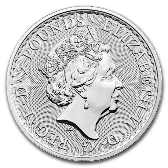 Britannia 1 uncja Srebra 2019