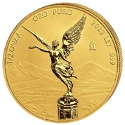 Mexican Libertad 1/2 uncji Złota 2022 Reverse Proof