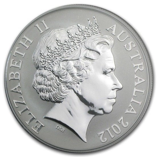 Australijski Kangur 1 Uncja Srebra 2012