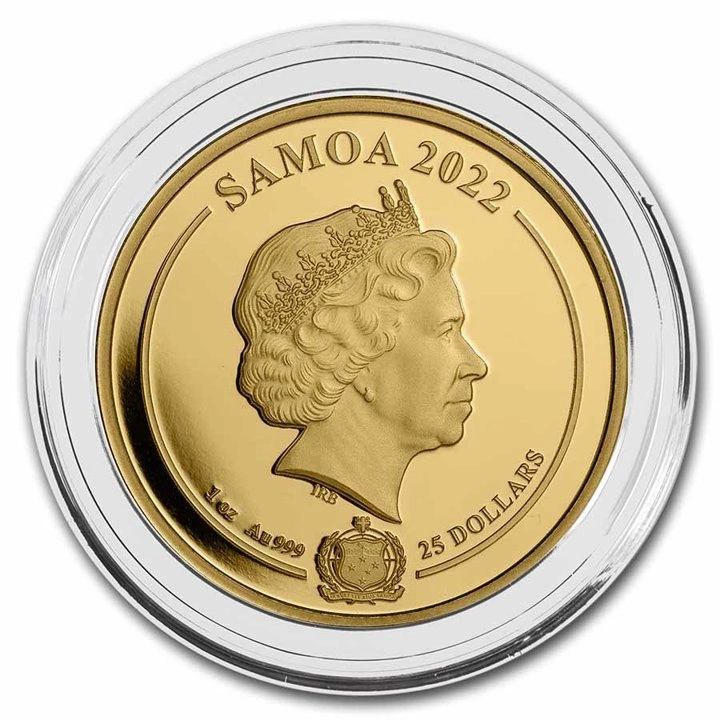 Samoa: Looney Tunes - Daffy Duck 1 uncja Złota 2022