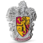 Niue: Harry Potter - Gryffindor Crest kolorowany 1 uncja Srebra 2021 Proof