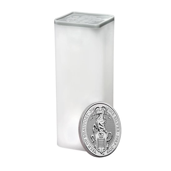 Bestie Królowej: Yale Beaufortów 2 uncje Srebra 2019