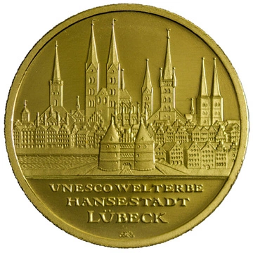 EU: Moneta 100 Euro 1/2 uncji Złota Różne Roczniki