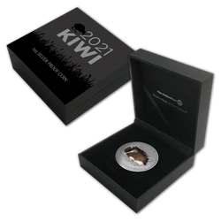 Kiwi kolorowany 1 uncja Srebra 2021 Proof