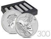 Lunar III: Rok Myszy 1/2 uncji Srebra PAKIET 300 SZTUK 2020