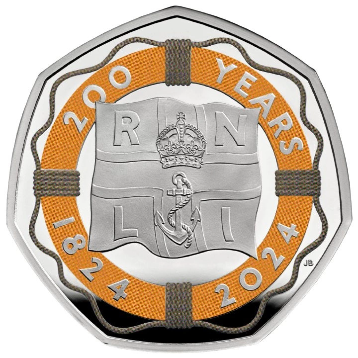 Zestaw 13 srebrnych monet Wielka Brytania 2024 Proof