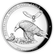 Orzeł Australijski 1 uncja Srebra 2018 Proof High Relief