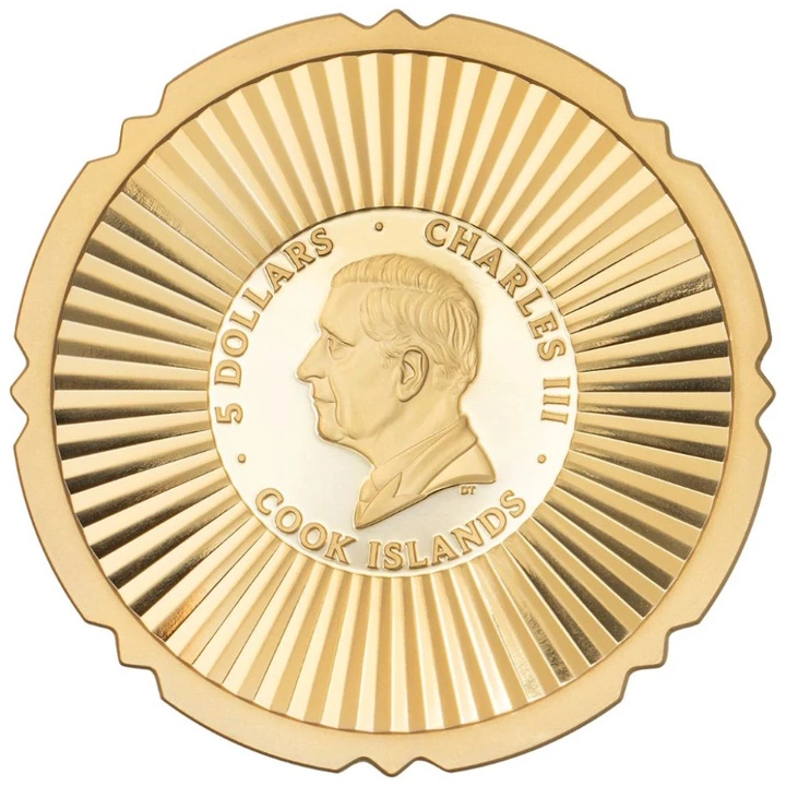 Cook Islands: Evergreen – Clover pozłacany 1 uncja Srebra 2025 Crystal Proof