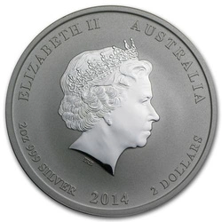 Lunar II: Rok Konia 2 uncje Srebra 2014