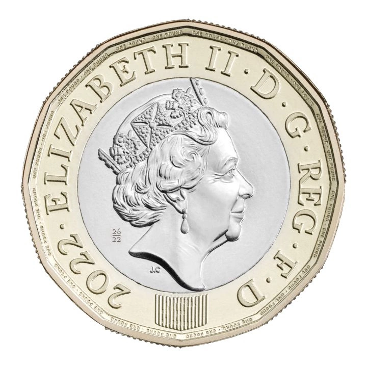 Zestaw 10 monet Her Majesty Queen Elizabeth Miedzionikiel 2022