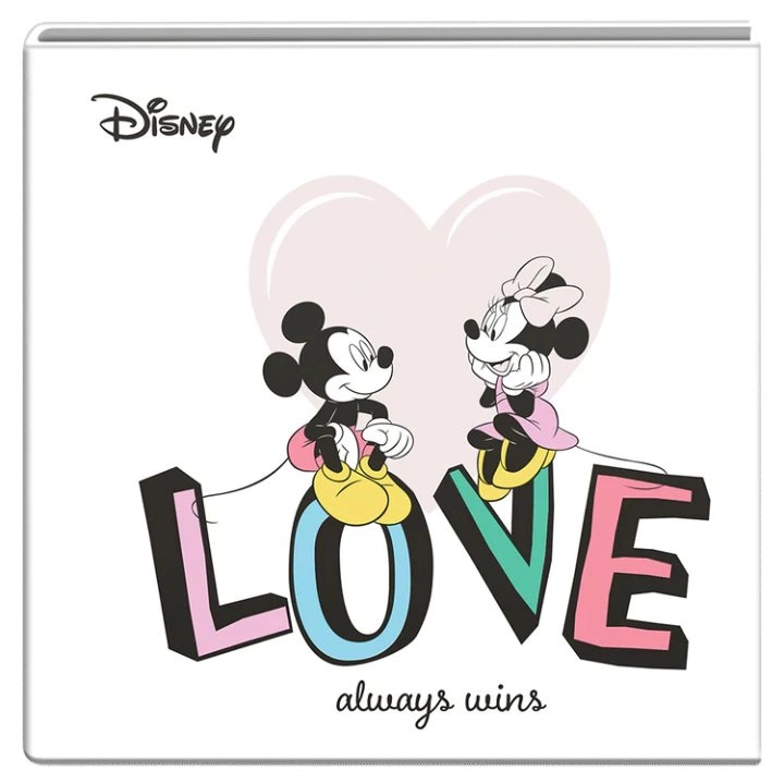 Niue: Disney - Love Always Wins kolorowany 1 uncja Srebra 2023 Proof