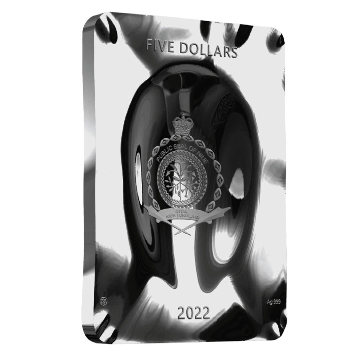 Niue: Asian Myths - Mirror People $5 Srebro 2022 Black Proof