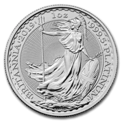 Britannia 1 uncja Platyny 2019