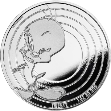 Samoa: Looney Tunes - Tweety 1 uncja Srebra 2023 Proof