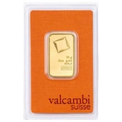 Sztabka Valcambi 20 gramów Złota LBMA GD Refiner