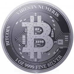 Niue: Bitcoin 1 uncja Srebra 2023