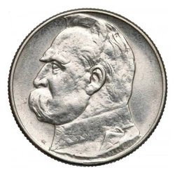 Polska: 2 zł Jóżef Piłsudski Srebrna Moneta Różne Roczniki