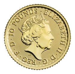 Britannia - Queen Elizabeth II 1/10 uncji Złota 2023