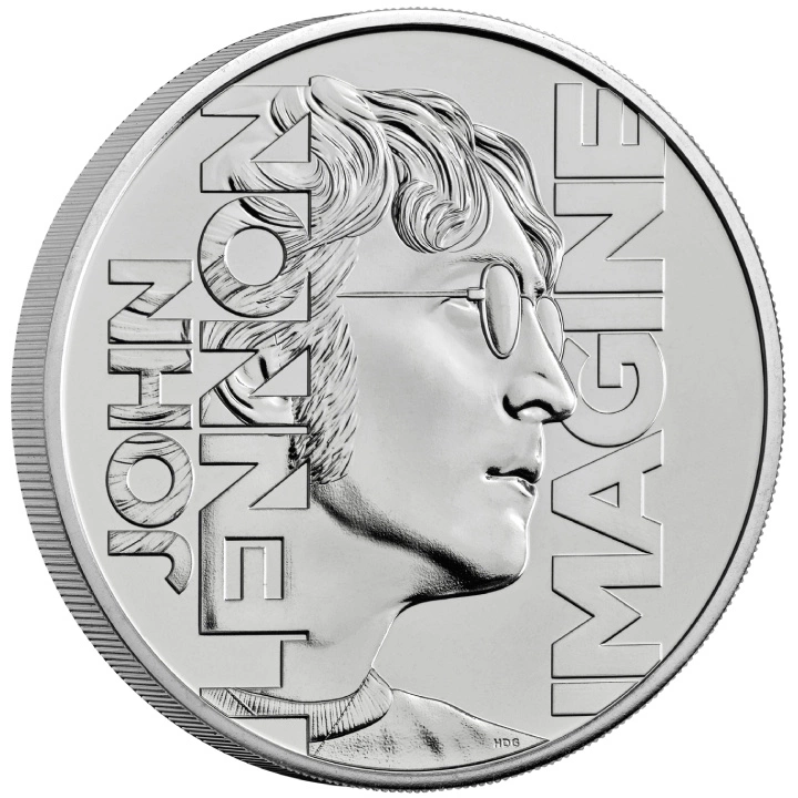 John Lennon £5 Miedzionikiel 2025