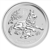 Lunar II: Rok Psa 2 uncje Srebra 2018