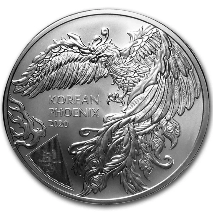 Korean Phoenix 1 uncja Srebra 2020