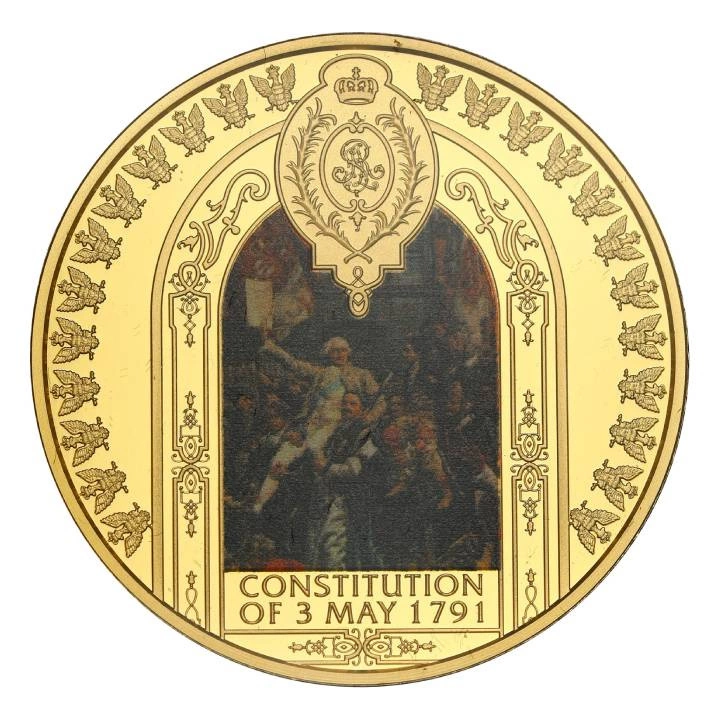 Niue: Konstytucja 3 Maja 1 uncja Złota 2021
