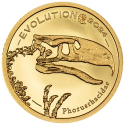 Mongolia: Evolution of Life - Aves 0,5 grama Złota 2024 Proof