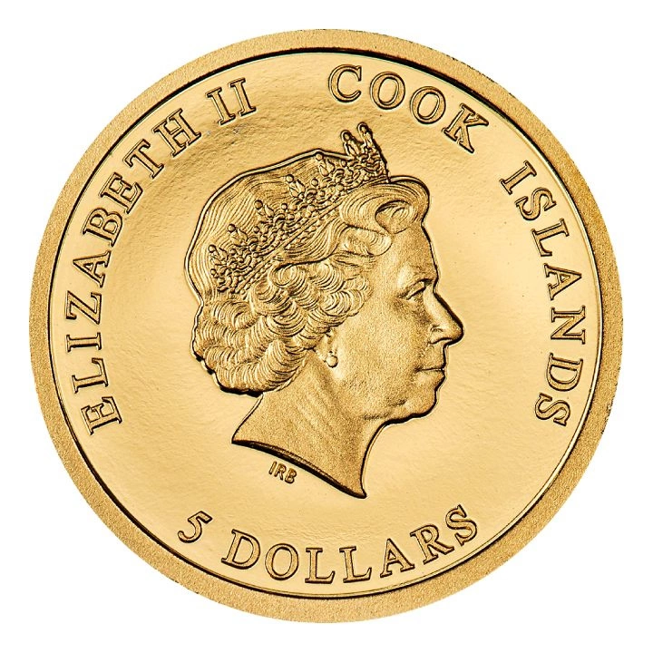 Cook Islands: Mont-Saint-Michel 0,5 grama Złota 2023 Proof