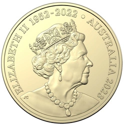 50th Anniversary of the End of Australia's Involvement in the Vietnam War kolorowany $2 Brąz Aluminiowy 2023 "C" Mintmark