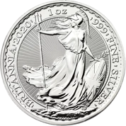 Britannia 1 uncja Srebra 2020