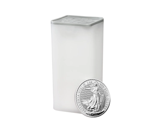 Britannia 1 uncja Srebra 2021 PAKIET 250 SZTUK