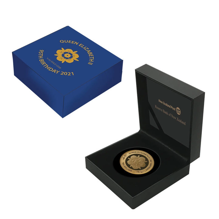 Queen Elizabeth II Ninety-Fifth Birthday 1/4 uncji Złota 2021 Proof