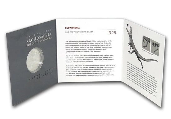 Natura: Rise of the Dinosaur - Euparkeria 1 Uncja Srebra 2019