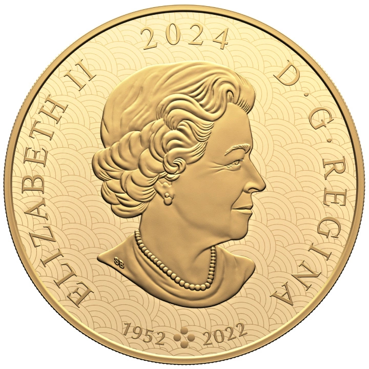 Canada: Lunar Year of the Dragon $2500 Złoto 2024 Proof