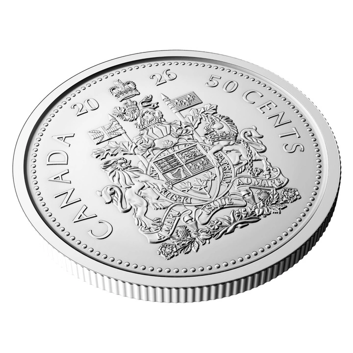Canada: "Coat of Arms" 50 centów 2026