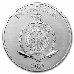 Niue: Star Wars - The Mandalorian 1 uncja Srebra 2021