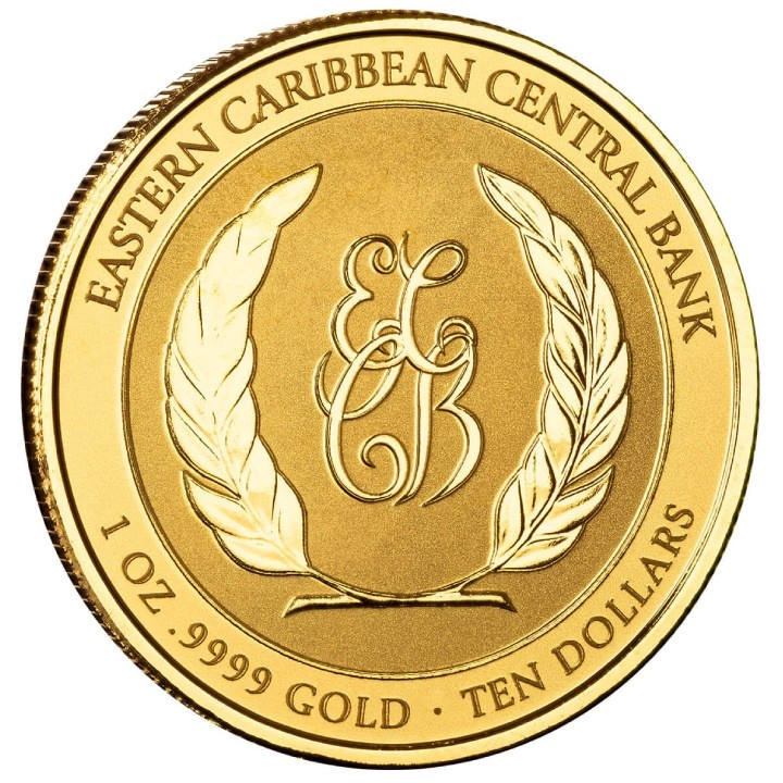 St. Vincent & The Grenadines - Humpback Whale kolorowany 1 uncja Złota 2023 Proof