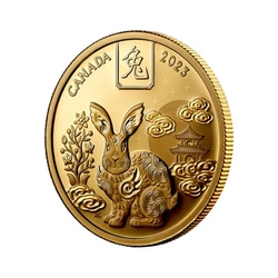 Canada: Lunar Year of the Rabbit Złoto 2023 Proof 