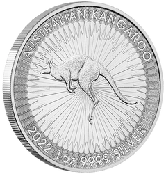 Australijski Kangur 1 uncja Srebra 2022