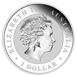 Kookaburra 1 uncja Srebra 2018