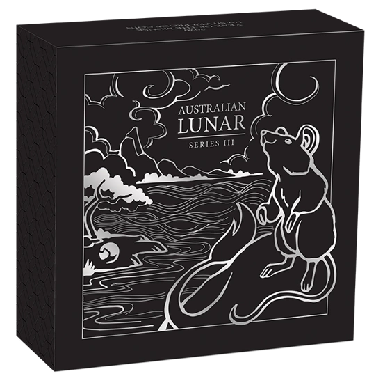 Lunar III: Rok Myszy 1 uncja Srebra 2020 Proof