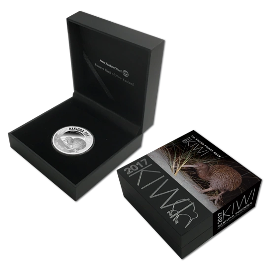 Kiwi 1 uncja Srebra 2017 Proof