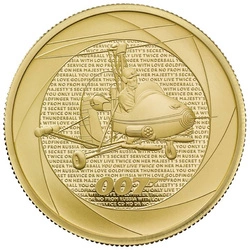 Bond Films of the 60s 2 uncje Złota 2023 Proof